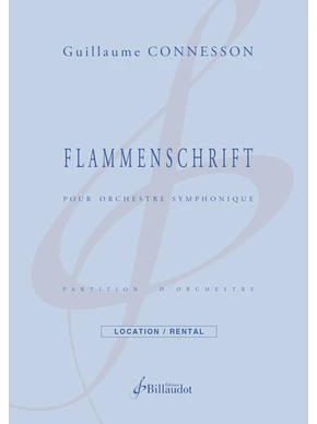 Flammenschrift Partition et matériel